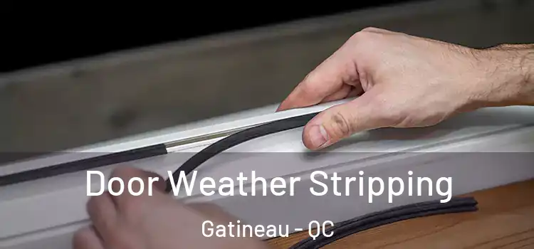  Door Weather Stripping Gatineau - QC
