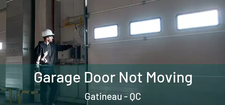  Garage Door Not Moving Gatineau - QC